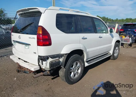2006 Lexus Gx 470 из США, поврежденный, VIN JTJBT20X860106873